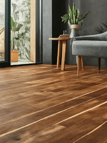 piso de madeira com sinteco fosco